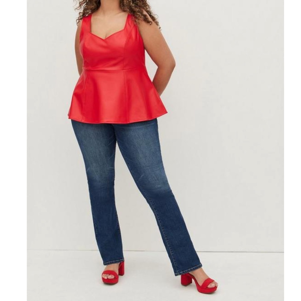 Torrid Vintage Stretch Mid Rise Slim Bootcut Jean